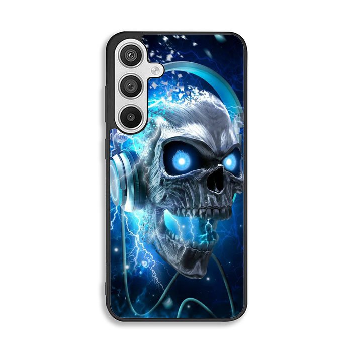 Skull Blue Samsung Galaxy A26 Case FE8303