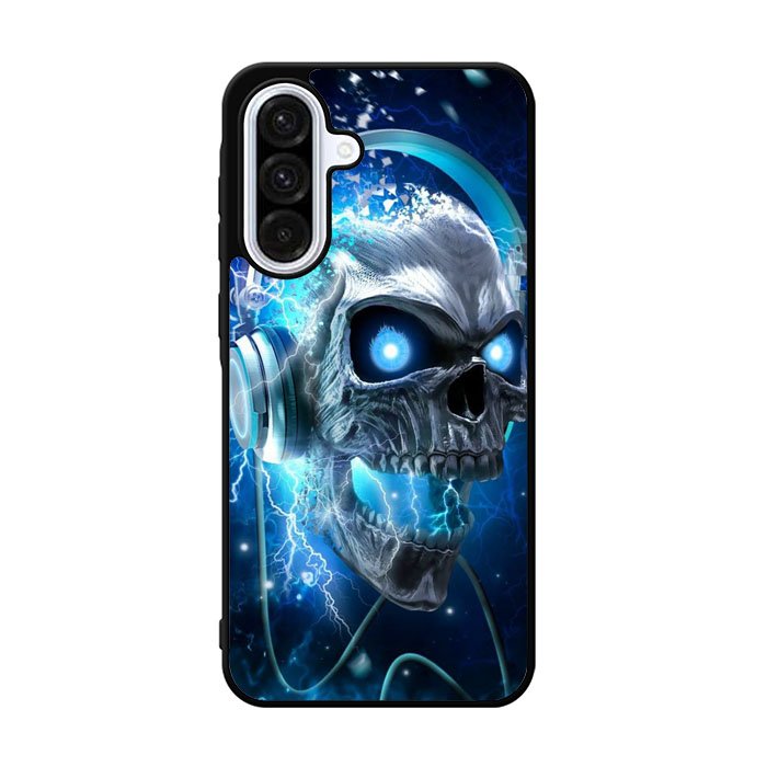Skull Blue Samsung Galaxy A36 Case FE3912