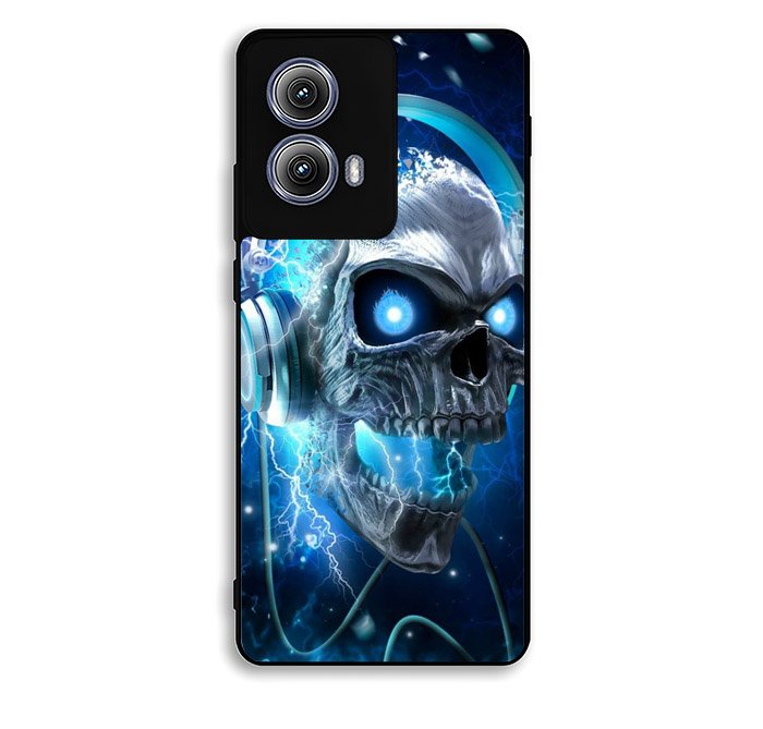 Skull Blue Motorola Moto Edge 2024 Case FE8303