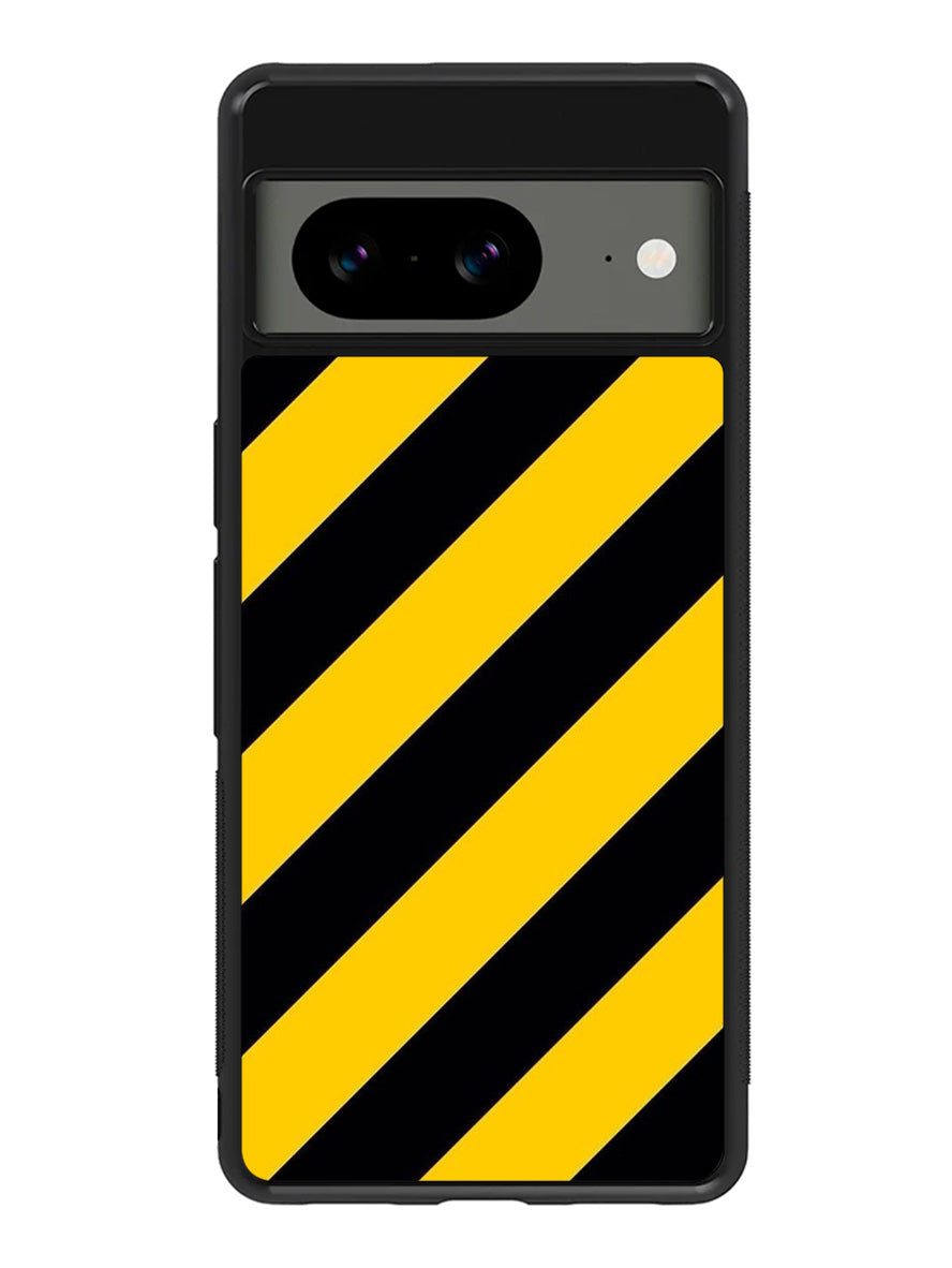 Black Yellow Google Pixel 8a Case
