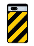 Black Yellow Google Pixel 7A Case