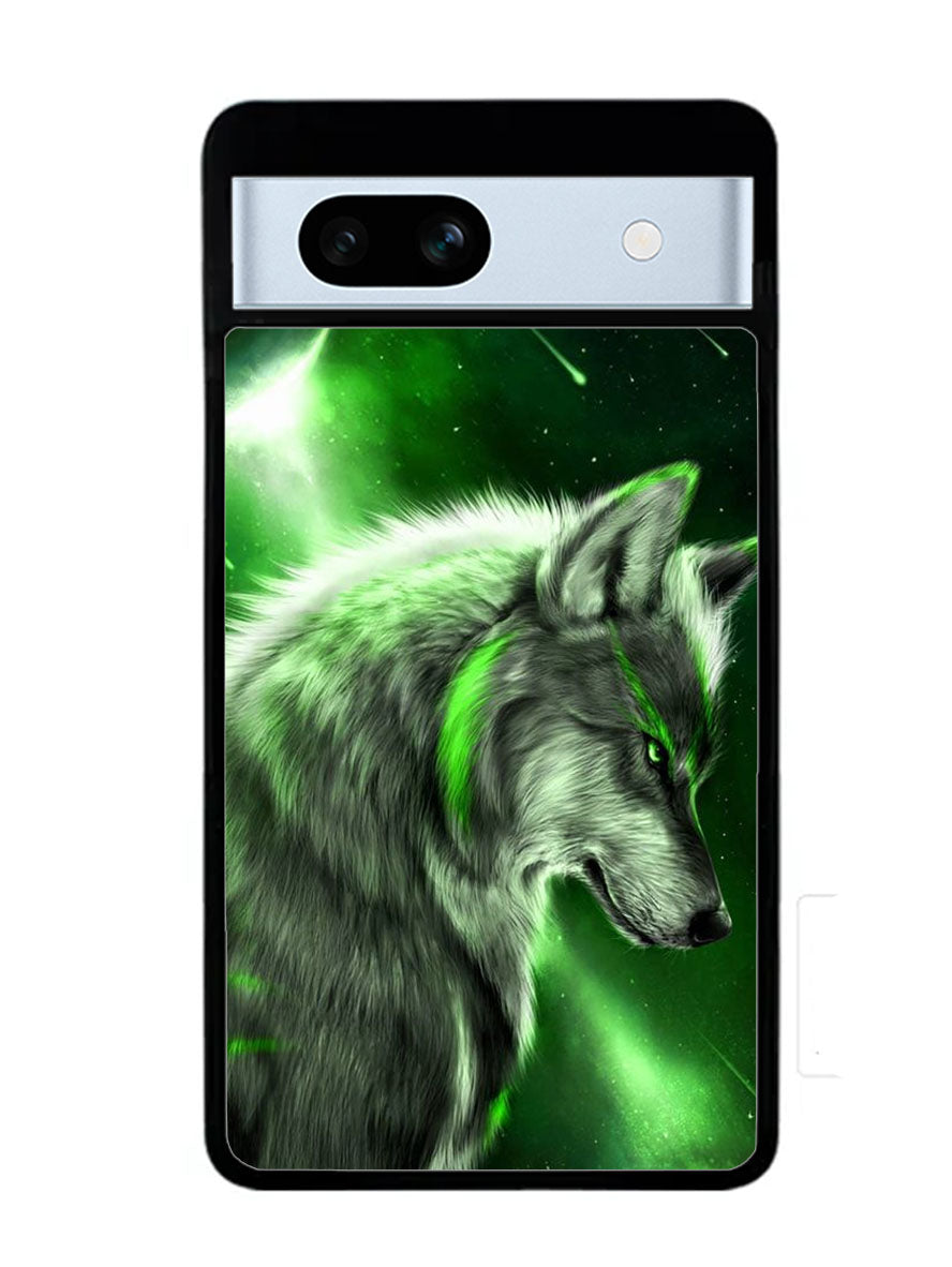Wolf Green Google Pixel 7A Case