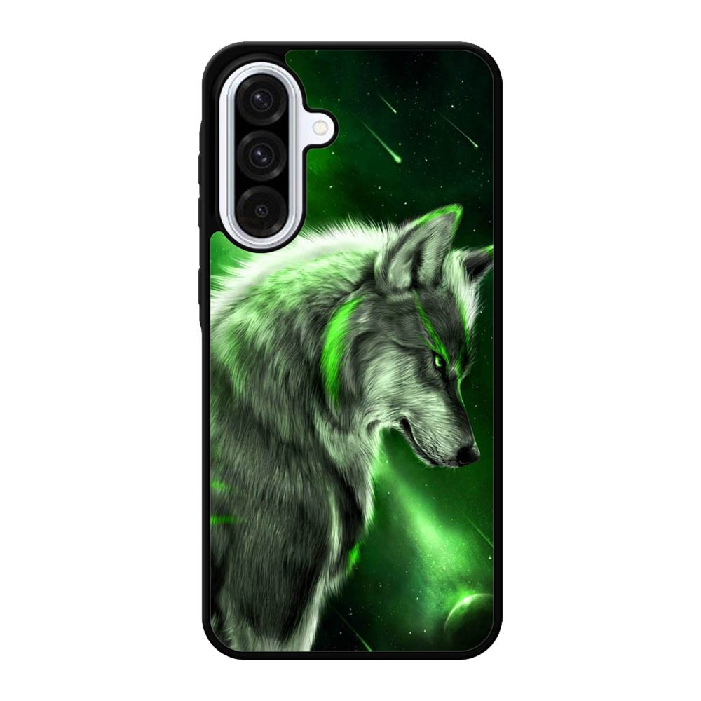 Wolf Green Samsung Galaxy A56 Case FE0201