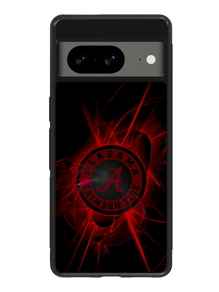 Alabama Logo Black Google Pixel 8a Case