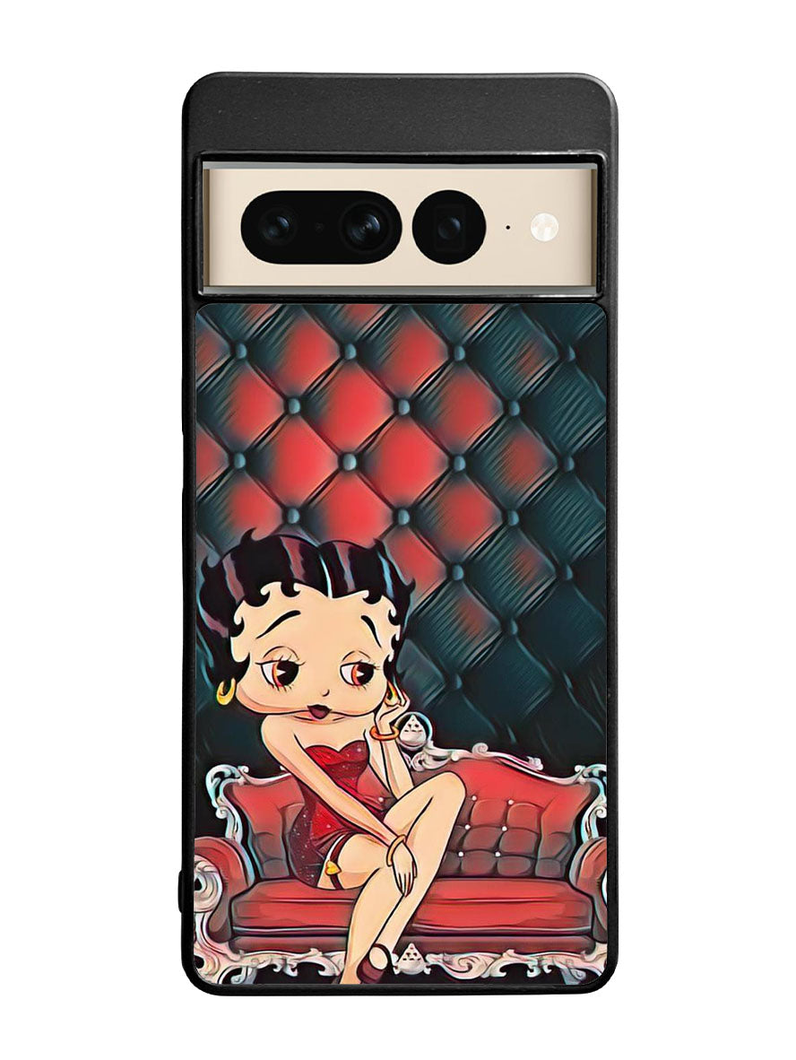 Betty Boop Wallpaper Google Pixel 7 Pro Case