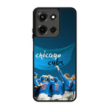 Chicago Cubs Blue Motorola Moto G 5G 2025 Case FE1301
