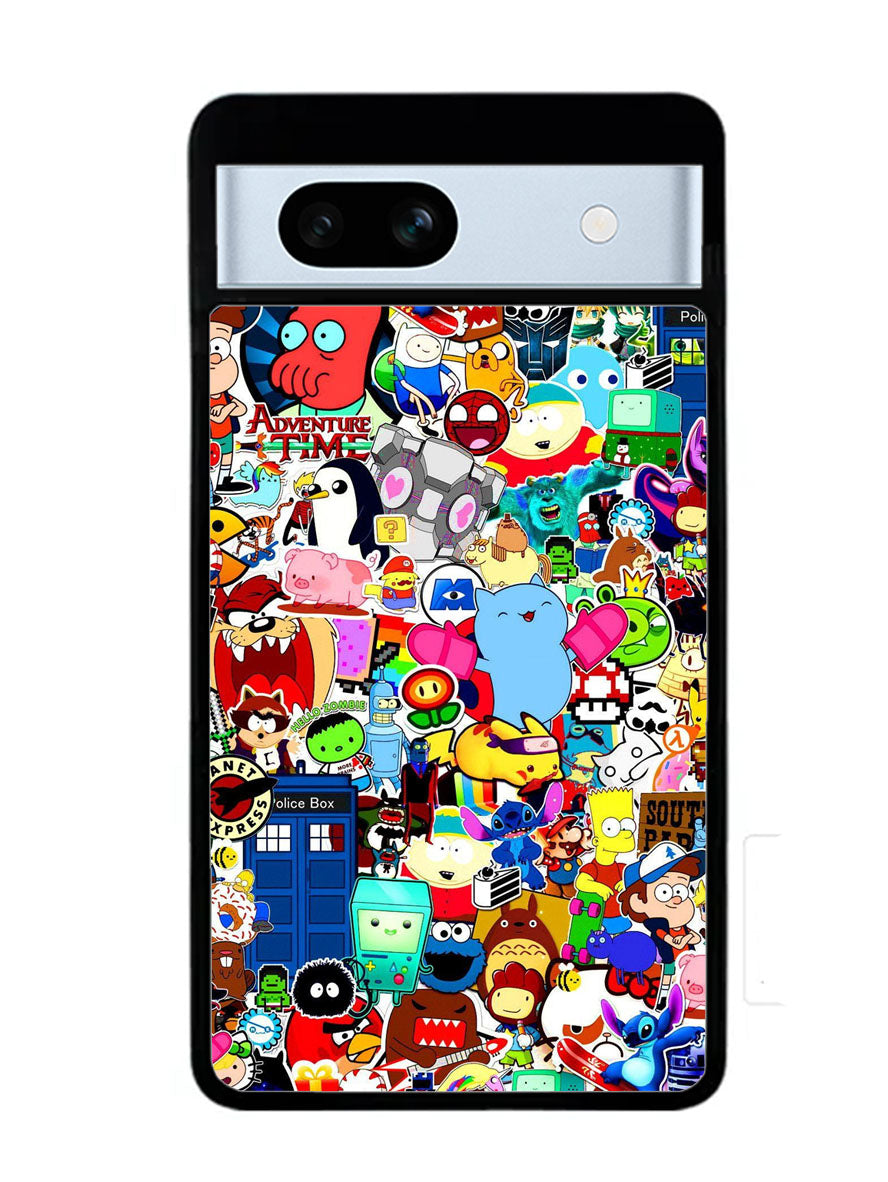 Doodle Art Google Pixel 7A Case