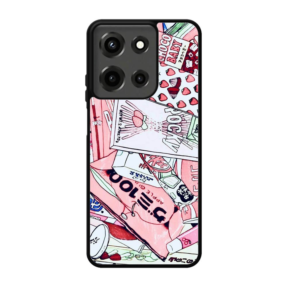 Japanese Pink Motorola Moto G 5G 2025 Case FE8176
