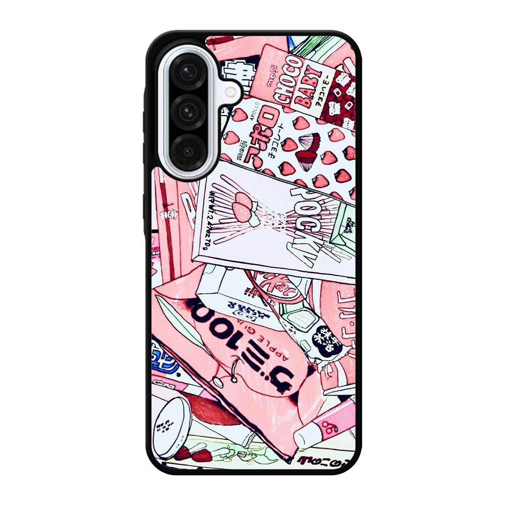 Japanese Pink Samsung Galaxy A56 Case FE5903