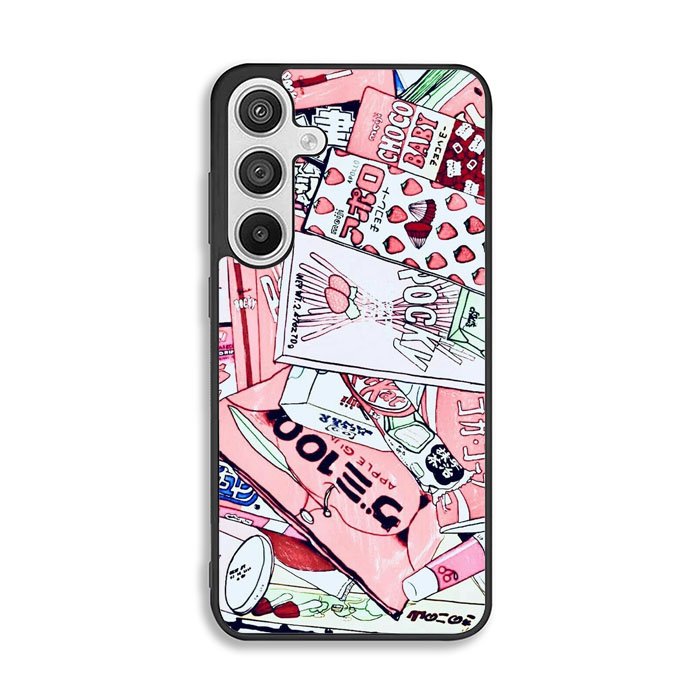 Japanese Pink Samsung Galaxy A26 Case FE8176