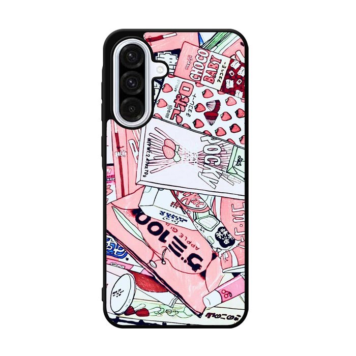 Japanese Pink Samsung Galaxy A36 Case FE5903