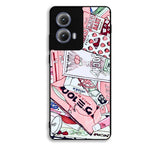 Japanese Pink Motorola Moto Edge 2024 Case FE1574