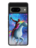 Deadpool on a Unicorn Google Pixel 8a Case