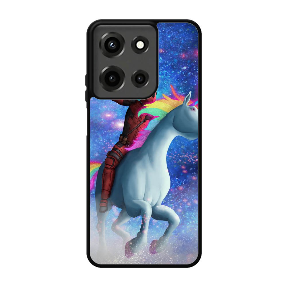 Deadpool on a Unicorn Motorola Moto G 5G 2025 Case FE2584