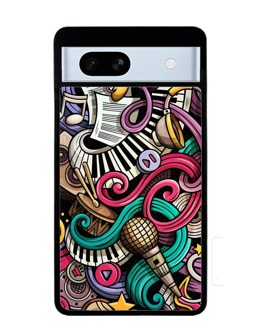 Doodles Music Google Pixel 7A Case