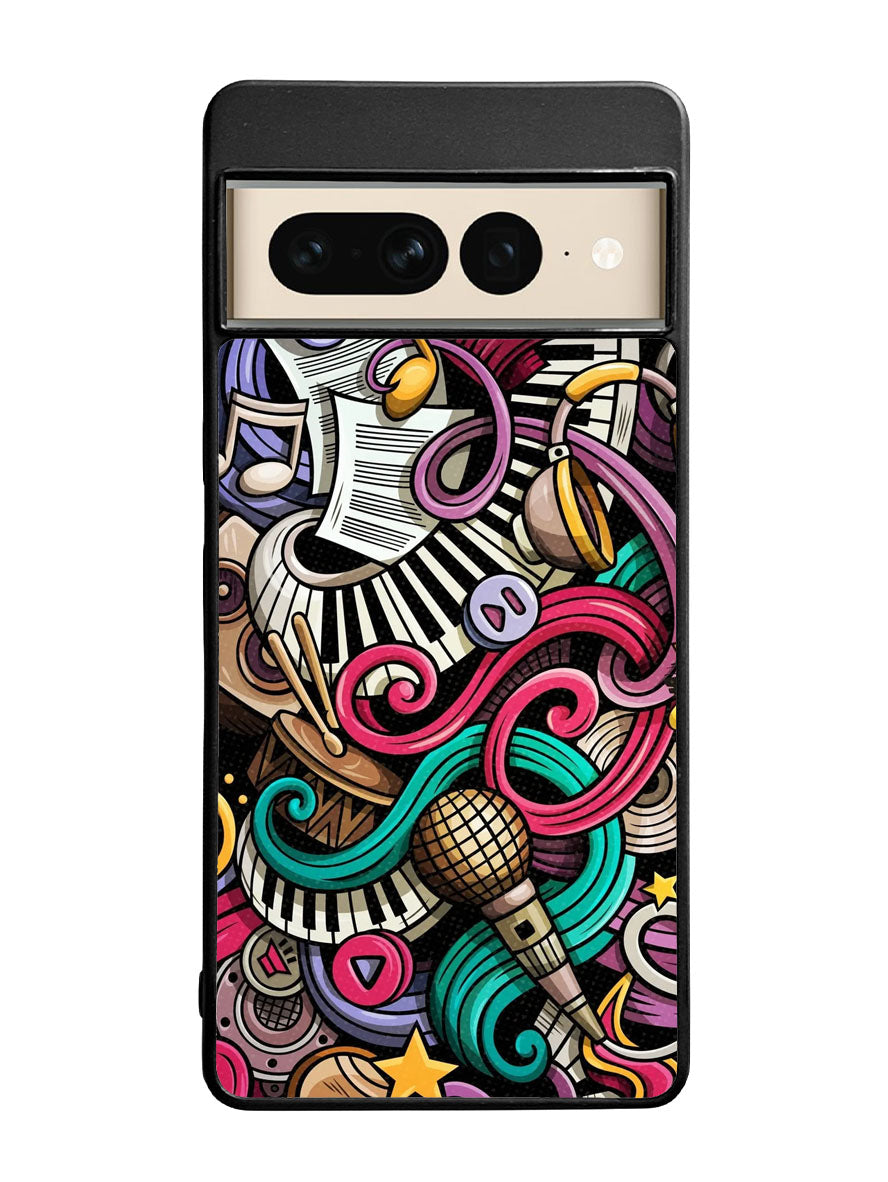 Doodles Music Google Pixel 7 Pro Case