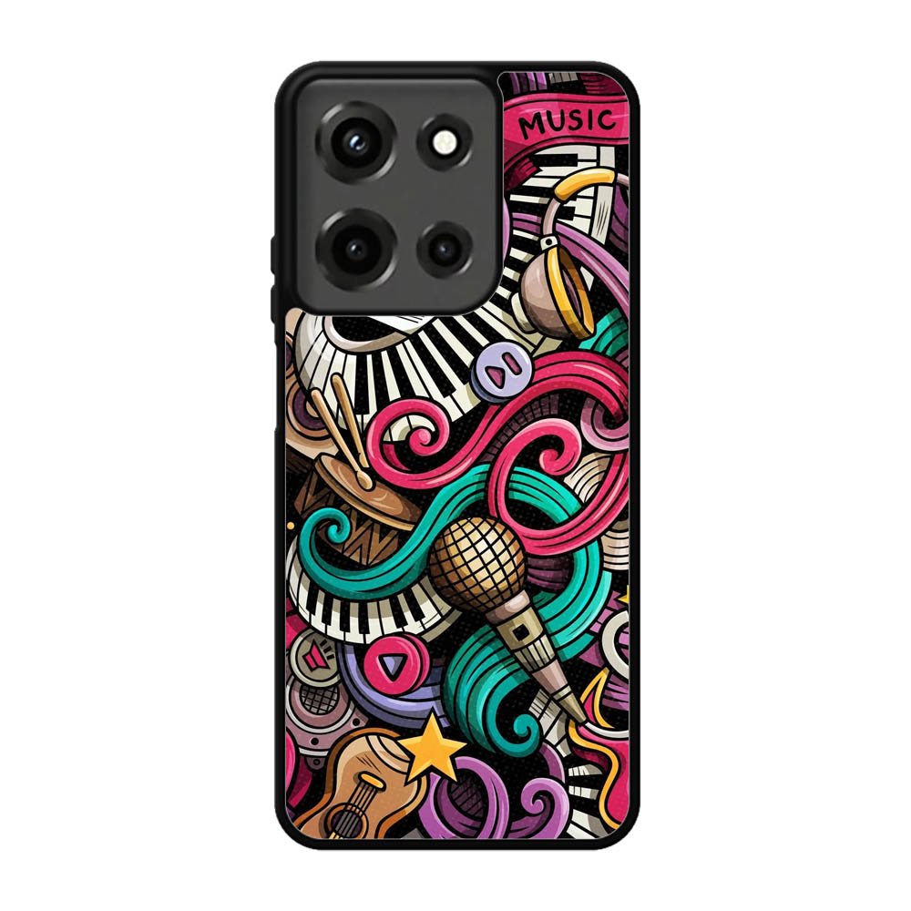 Doodles Music Motorola Moto G 5G 2025 Case FE8269