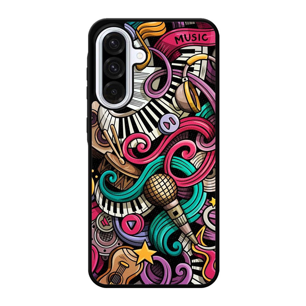 Doodles Music Samsung Galaxy A56 Case FE3413