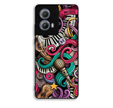 Doodles Music Motorola Moto Edge 2024 Case FE3413