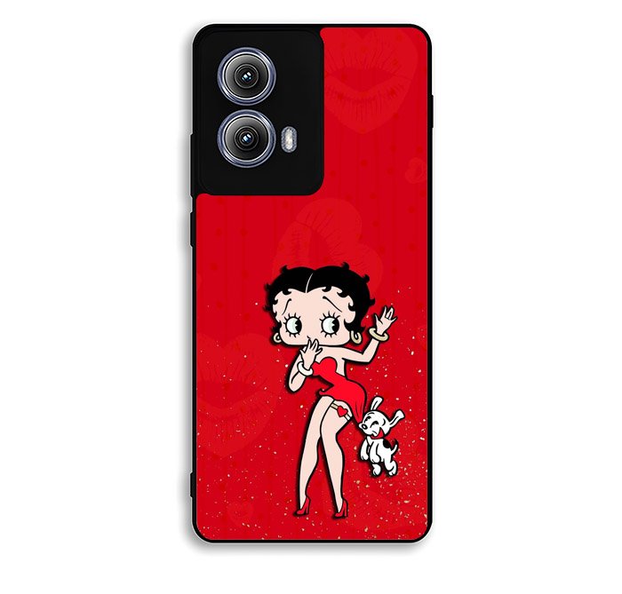 Black Betty Boop Motorola Moto Edge 2024 Case FE6853