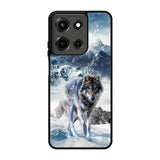 White Wolf Motorola Moto G 5G 2025 Case FE1764