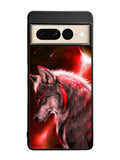 Cool Wolf Red Google Pixel 7 Pro Case