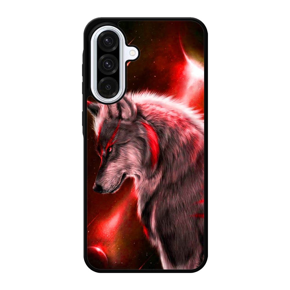 Cool Wolf Red Samsung Galaxy A56 Case FE2410