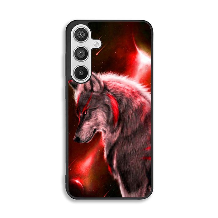 Cool Wolf Red Samsung Galaxy A26 Case FE1244