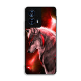 Cool Wolf Red Motorola Moto G Power 5G 2024 Case FE6917
