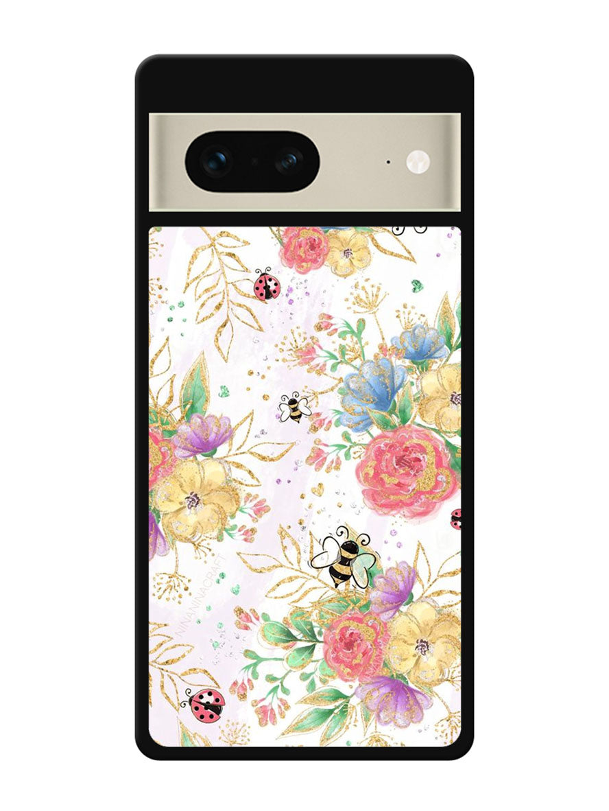 Bee Spring Flowers Google Pixel 7 Case