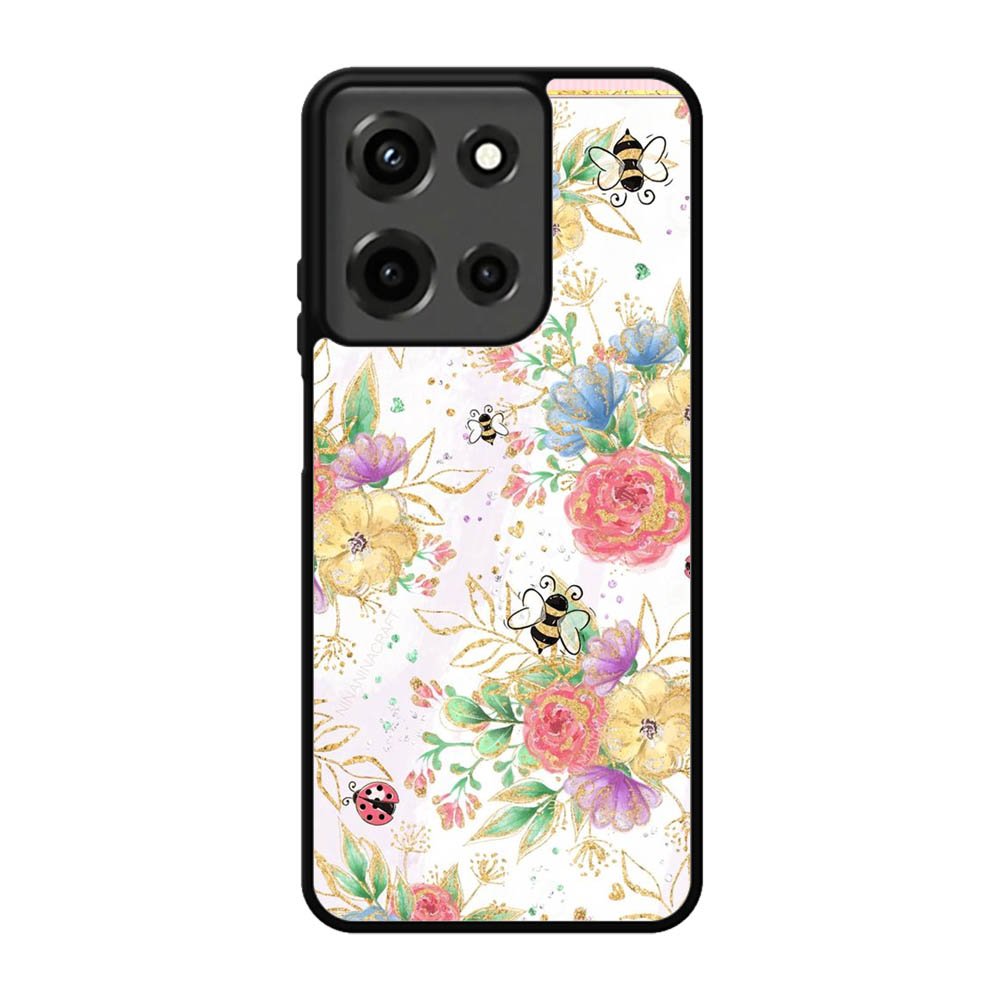 Bee Spring Flowers Motorola Moto G 5G 2025 Case FE2857