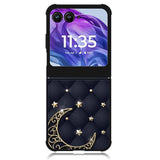 Golden Stars and Moon Motorola Moto Razr 2024 , Moto Razr 50 Case