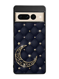 Golden Stars and Moon Google Pixel 7 Pro Case