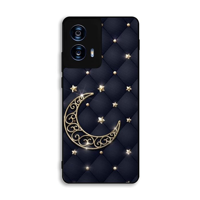 Golden Stars and Moon Motorola Moto G Power 5G 2024 Case FE0513