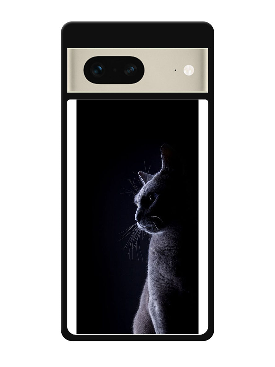 Cat Black White Google Pixel 7 Case