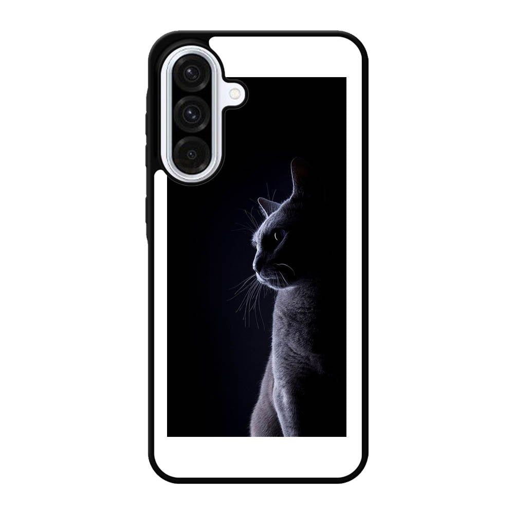 Cat Black White Samsung Galaxy A56 Case FE6676