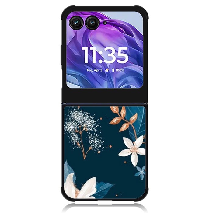 Flores Motorola Moto Razr 2024 , Moto Razr 50 Case