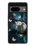 Butterfly Elephant Light F Google Pixel 8a Case