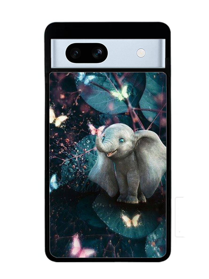 Butterfly Elephant Light F Google Pixel 7A Case