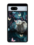 Butterfly Elephant Light F Google Pixel 7A Case
