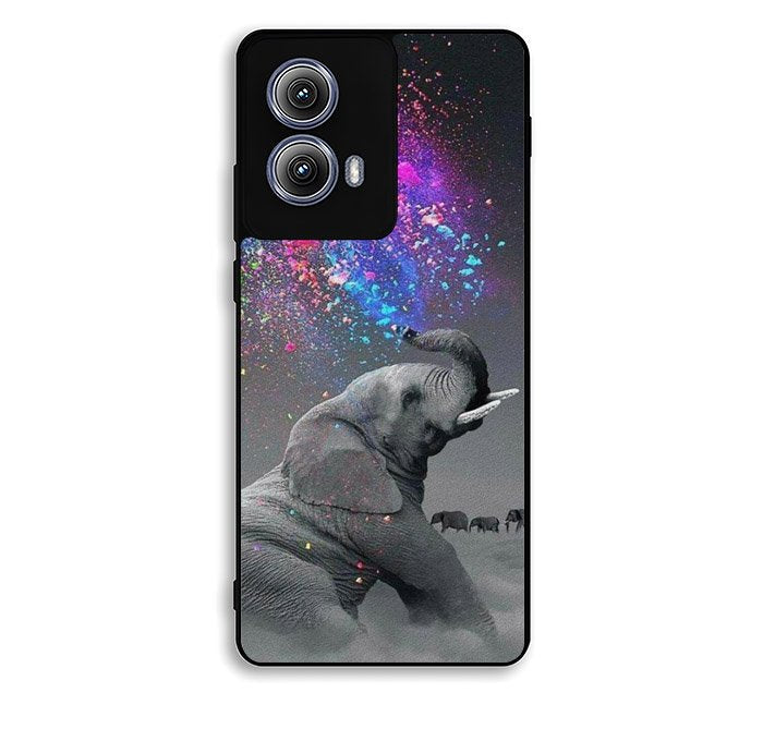 Elephant Wallpaper Motorola Moto Edge 2024 Case FE0485