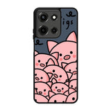 Many Pigs Motorola Moto G 5G 2025 Case FE2055