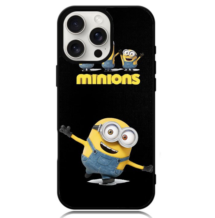 Funny Minion Case iPhone 16 Pro Max BC0127