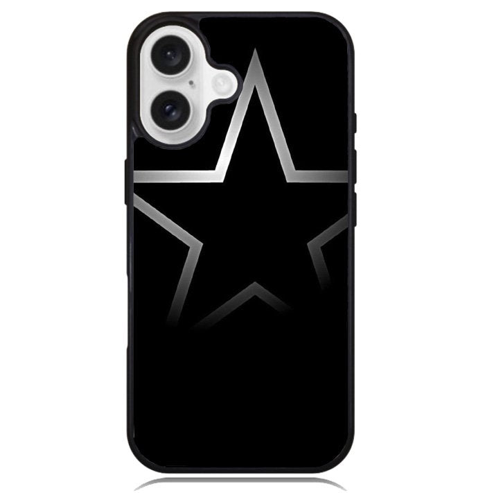 Dallas Cowboy Black Case iPhone 16 BC0122