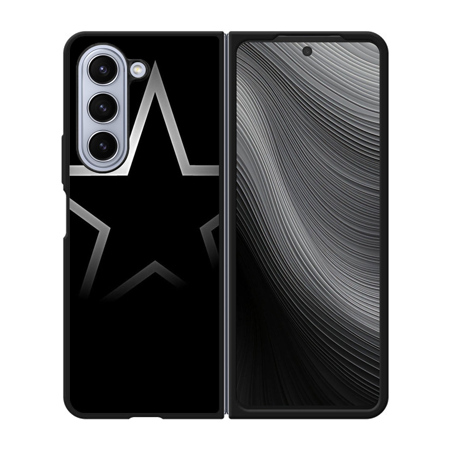 Dallas Cowboy Black Case Samsung Galaxy z Fold 5 5G BC0122