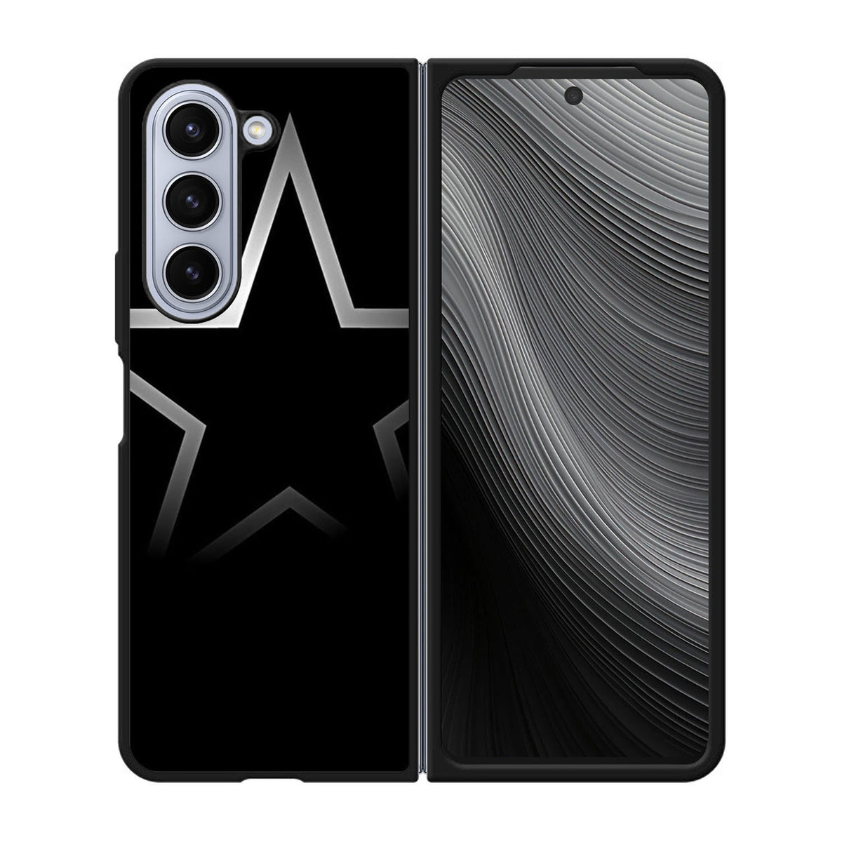 Dallas Cowboy Black Case Samsung Galaxy z Fold 5 5G BC0122
