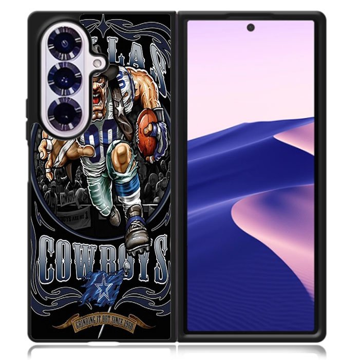 Dallas cowboy Animation Samsung Galaxy Z Fold 7 5G Case BC0121