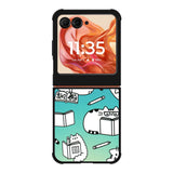 Pusheen Coloring Book Motorola Moto Razr 2025/2024 , Moto Razr 60/50 Case BC0120