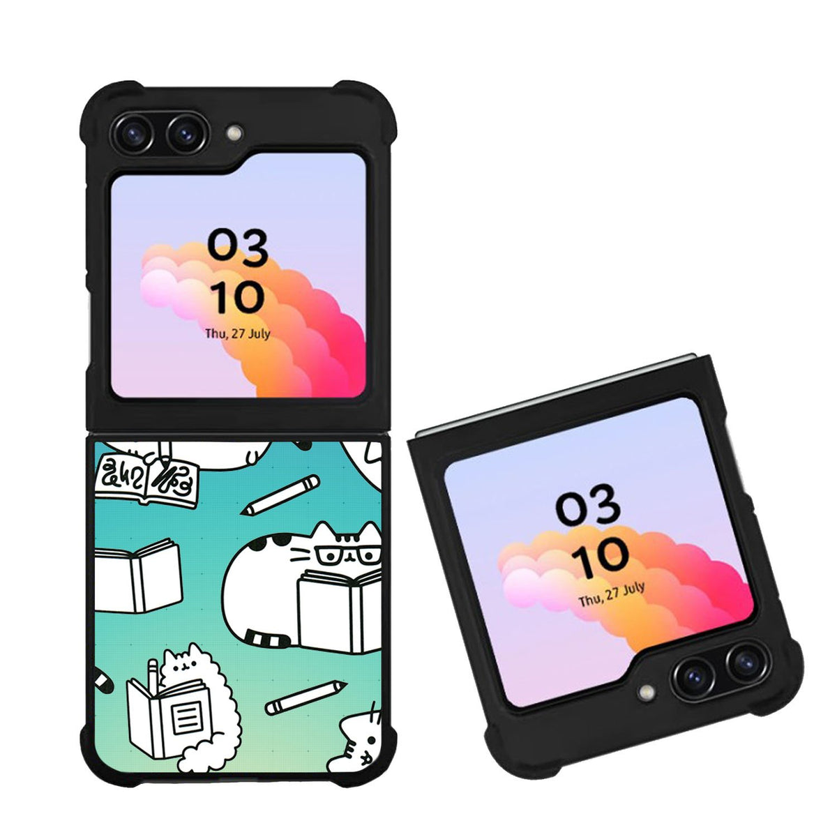 Pusheen Coloring Book Case Samsung Galaxy Z Flip 5 5G BC0120
