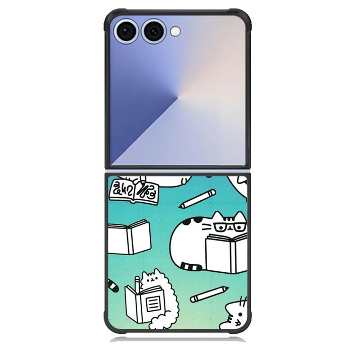 Pusheen Coloring Book Samsung Galaxy Z Flip 7 Case BC0120